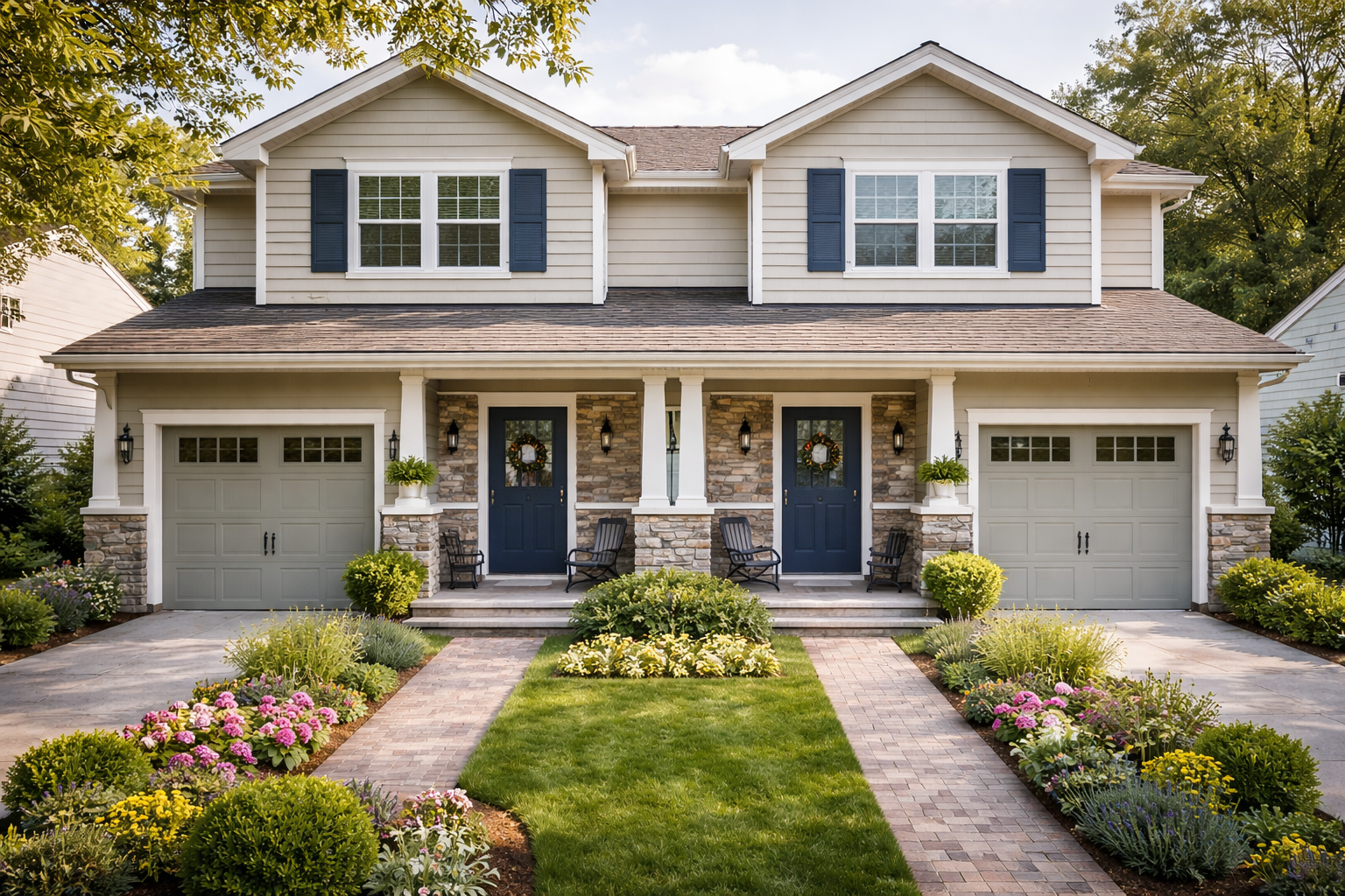 Duplex rental property